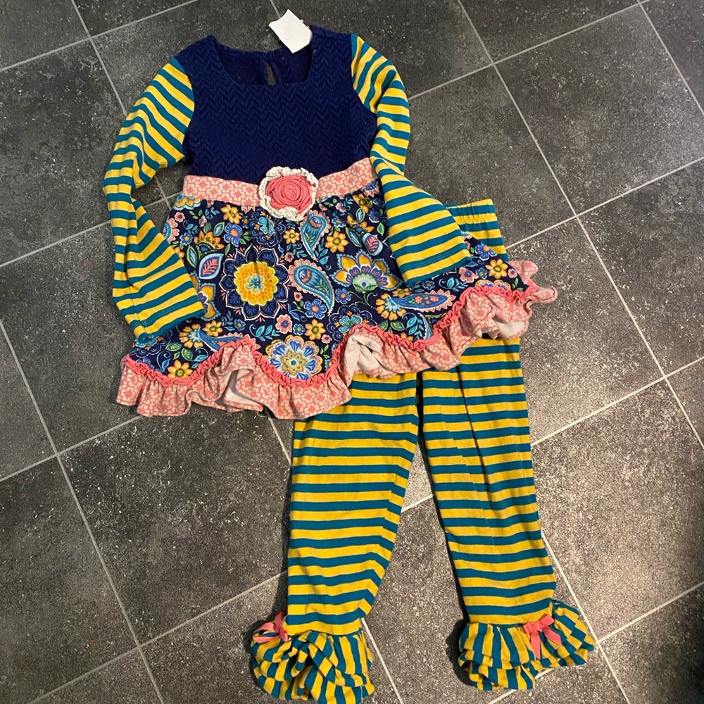 Counting Daisies Girls Outfit Size 6